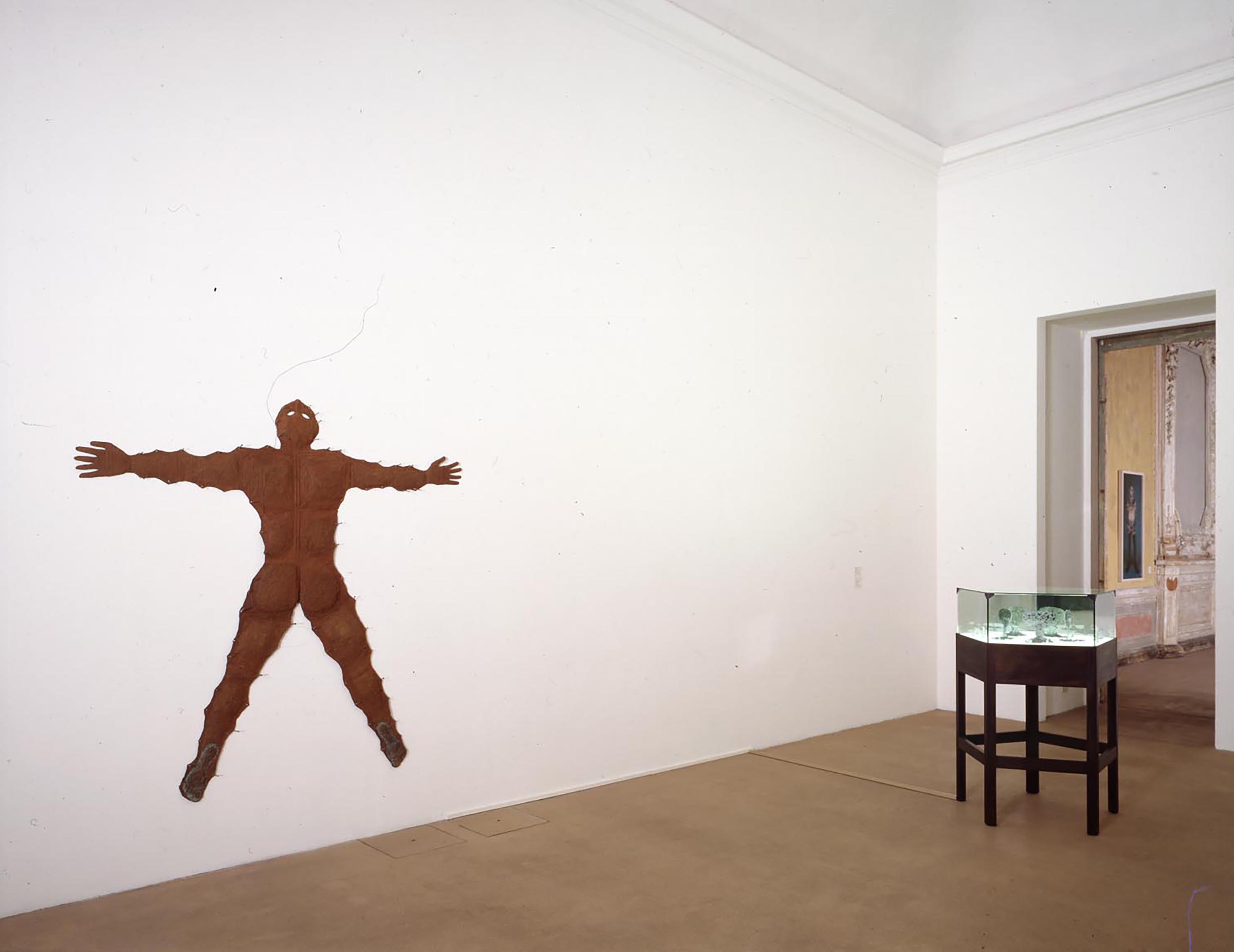 Alison Saar, Skin/Deep, 1993 and Chris Burden, Americau0027s Darker Moments, 1994
